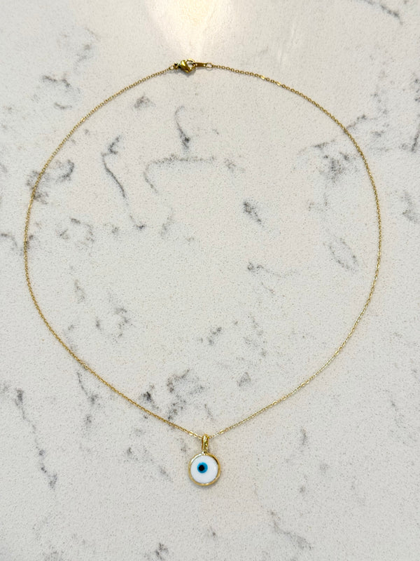 Elsie Necklace (white)