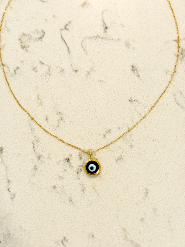 Elsie Necklace (dark blue)