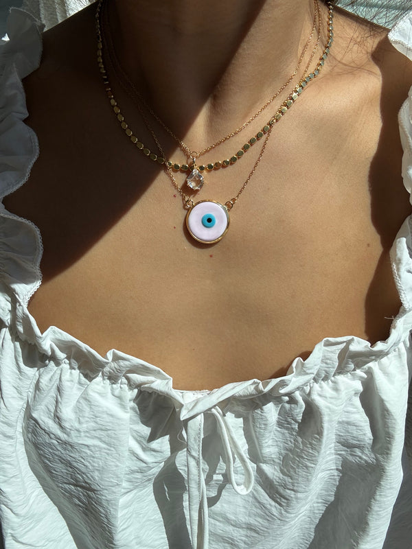 Sarita Necklace (on 18” Cable Chain)