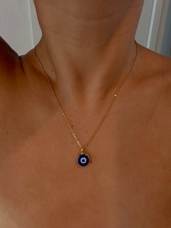 Elsie Necklace (dark blue)