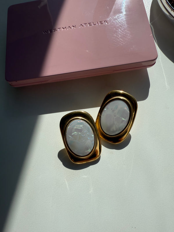 Nellie Opal Earrings