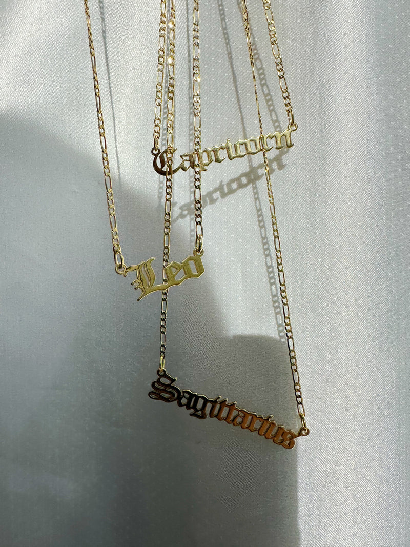 Astrology Sign Necklace (all signs available)