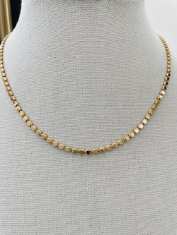 Beaded Chain Necklace (thick)