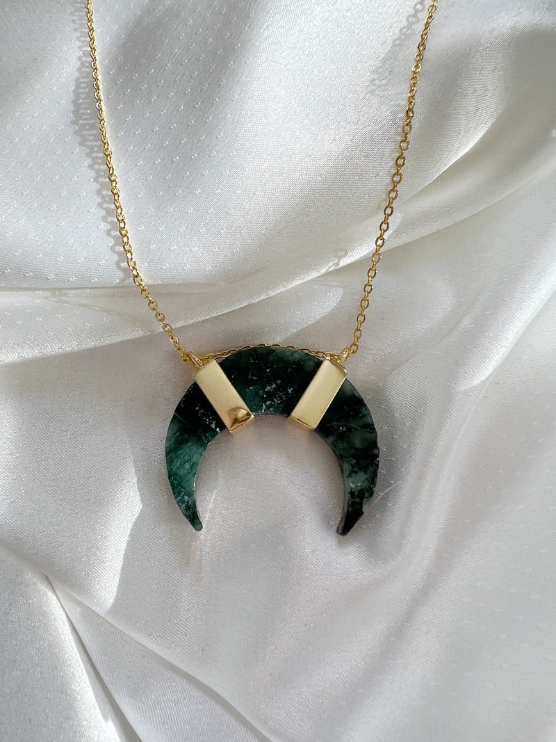 Jasper Necklace (emerald stone)