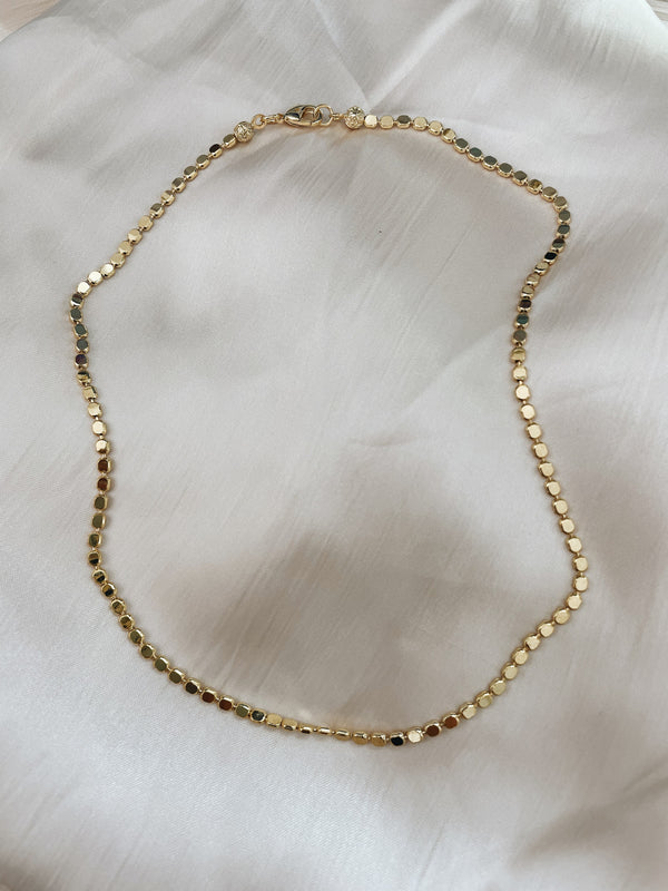 Beaded Chain Necklace (thick)