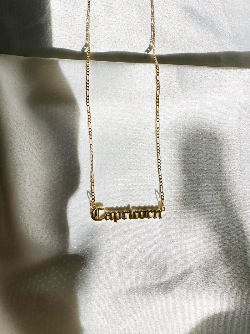 Astrology Sign Necklace (all signs available)