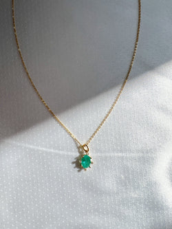 Ravenna Necklace (emerald)