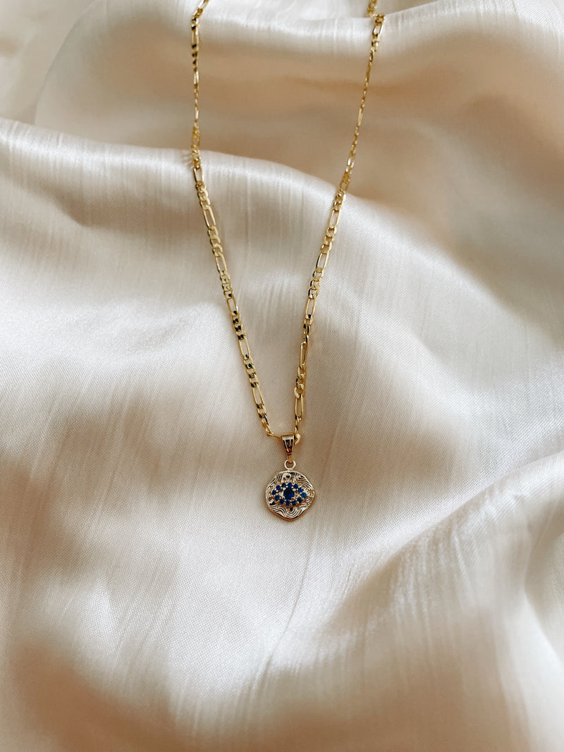 Brynn Necklace (blue)